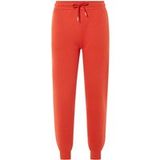 ESMARA® Pantalon de survêtement femme avec bord-côte aux chevilles (rouge, M (38/40))
