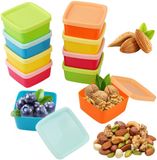 Ibenzoa® Set van 10 Mini Vriesdozen voor Versheid en Opslag van Diverse Voedingsmiddelen