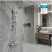 hansgrohe Vernis Blend Wannenmischer Set mit Aloni Handbrause und Regendusche