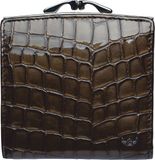 Golden Head Leren portemonnee Cayenne RFID Protect Bügelbörse 2049 Toffee