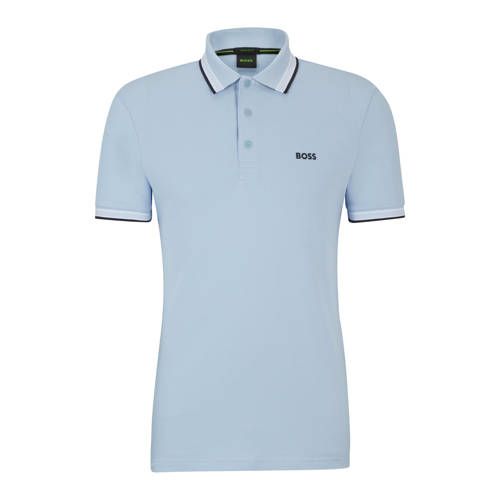 BOSS Regular Fit Paddy Polo Shirt with Contrast Trim