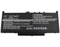 CoreParts MBXDE-BA0127 Batterij voor Dell Latitude 12 E7270 E7470 J60J5 NJJ2H MC34Y Zwart