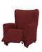Martina Home Tunez fauteuilhoes, Leder Relax COMPLETA Bourgondië
