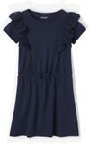 Vertbaudet Robe à volants en broderie anglaise