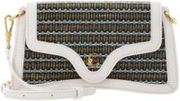 Coccinelle C-Me Hi-Tech Ama Tape Crossbody Bag Multi Pearl / Pearl crème