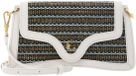 Coccinelle C-Me Hi-Tech Ama Tape Crossbody Bag Multi Pearl / Pearl crème