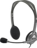 Logitech H110 headset - Grijs