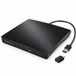 Gadgetplace Lecteur DVD externe et graveur – USB 3.0 et USB-C – Lecteur CD/DVD pour ordinateur portable, PC et MacBook – Lecteur optique Plug & Play