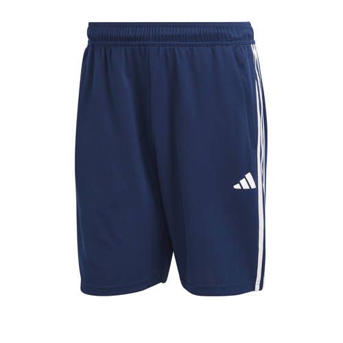 adidas Performance Senior sportshort donkerblauw/wit