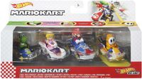 Hot Wheels Mario Kart 4-Pack