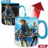 The Legend Of Zelda Zelda & Link - Magische Mok Unisex Kop - meerkleurig - Standard