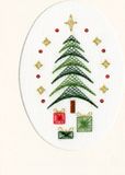 Bothy Threads Kerstkaart borduren telwerk