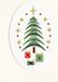 Bothy Threads Kerstkaart borduren telwerk