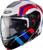 Caberg Horus X Casque modulable - Blanc/Noir/Bleu