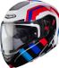 Caberg Horus X Casque modulable - Blanc/Noir/Bleu