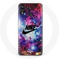 Nike Logo Gekleurde Ruimte Maniacase Hoesje voor Huawei P20 Lite