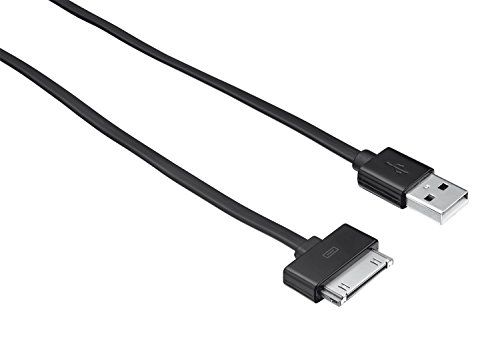 Trust Urban 1 m Flat 30 Pin Dock Cable for Apple iPad and Apple iPhone - Black