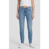 Karl Lagerfeld Jeans Mid Rise Slim Denim Damesjeans, Vintage Mid Blue, Taille 30 / lengte 32