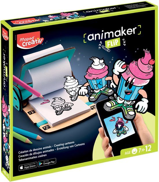 Maped Office Creatief Duimenbakken-set Animatiemaker Flip Mix