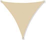AIO FACTORY Voile d'ombrage imperméable en Cordura 3x3x3m beige