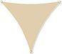 AIO FACTORY Voile d'ombrage imperméable en Cordura 3x3x3m beige