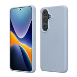 kwmobile telefoonhoesje geschikt voor Samsung Galaxy S26 - Hoesje met siliconen coating - Smartphone case in mat lichtblauw
