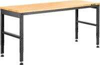 VEVOR Table de travail réglable en hauteur 135x46x97cm Table de travail 2000lbs
