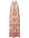 Ana Alcazar Robe 'Dorena' beige / orange