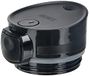 SIGG Miracle Mug Top, zwart, reserveonderdeel voor Miracle koffiebeker-to-go-beker (0,47 l), reservedeksel voor SIGG thermosbeker, 1 stuk (1 stuk)