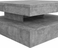 BB Home Bijzettafel Lichtgrijs (78 x 78 x 35,4 cm)