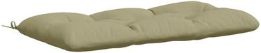 vidaXL Bankkussen VIANEN 100% Polyester Lichtgroen 130 x 60 x 12 cm