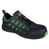 Portwest Compositelite Ogwen Trainer S1P FT35 - Zwart/Groen - 47