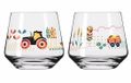 Ritzenhoff Waterglazen - Boerderij Tractor Design - 2 Stuks - Kristalglas - 420 ml