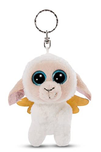 NICI Glubschis-beschermengelsleutelhanger 9cm schaap Glowy Nalla