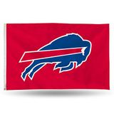 Rico Industries NFL Football-vlag, Buffalo Bills, 91 x 152 cm, enkelzijdig, voor binnen en buiten, woondecoratie, met zeilogen