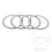 TRW Disques d'embrayage lisses Zilver
