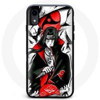 Manicase Etui voor iPhone XS Itachi Uchiwa Naruto Anime Teaser