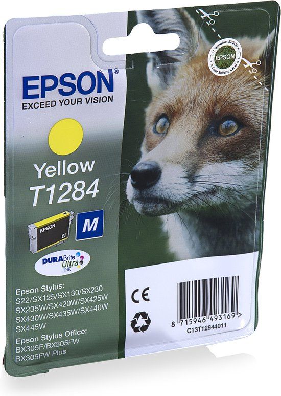 Epson T1284 - Inktcartridge / Geel