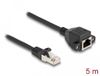 Delock RJ50 Extension Cable male to female S/FTP 5 m black