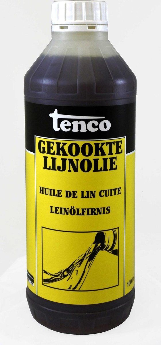Tenco gekookte lijnolie - 1 liter
