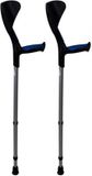 HERDEGEN SAS 2 Advance Crutches Pack Anatomic Rubber Handle Blue