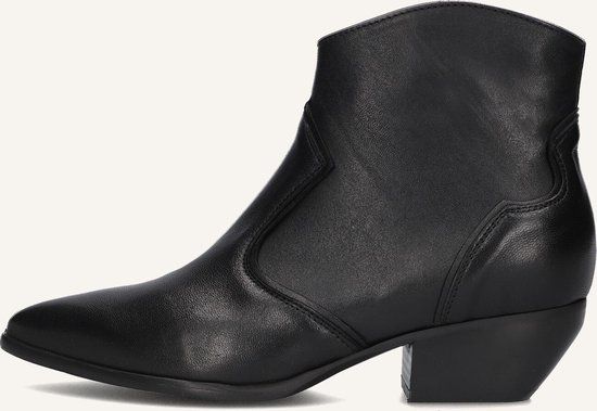 Notre-V Ar234 Cowboylaarzen Suède Dames Zwart Maat 37