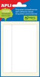 Apli witte etiketten 53 x 100 mm