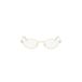 Dior Lunettes de vue Cannage O B3u Femme Doré Ovales Transparent 51mm