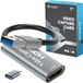 Gadgetplace De Gadgetwinkel HDMI Capture Card Incl. USB-C Adapter - Video/Game Capture - HDMI naar USB - 1080P HD - Cam link - Video grabber - Streamen
