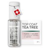 Glanzende SWISS LAB Glanzende en beschermende TOP COAT – Verrijkt met TEA TREE – Zorgt voor een langdurige kleurbehoud – Preventie van gele/beschadigde nagels – Natuurlijke ingrediënten