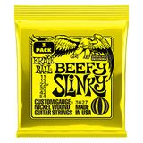 Ernie Ball Beefy Slinky Nickel Wound snaren voor elektrische gitaar, set van 3, 11-54 gauge