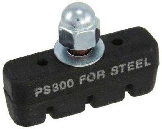 Saccon Remblokkenset Ps300b Velgrem Staal 45 Mm Zwart