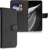 kwmobile telefoonhoesje geschikt voor Samsung Galaxy A52 / A52 5G / A52s 5G - Hoesje met pasjeshouder in zwart - Wallet case
