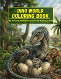 Dino World Coloring Book for Kids